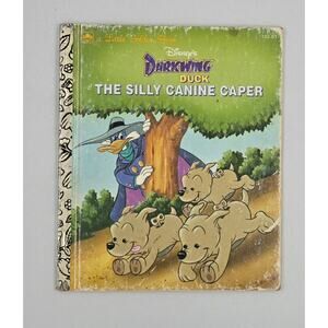Disney's Darkwing Duck The Silly Canine Caper Little Golden Book